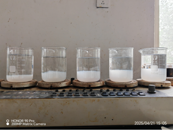 洗沙廢水處理試驗(yàn)報告